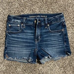 American Eagle Outfitters Blue Denim Shorts